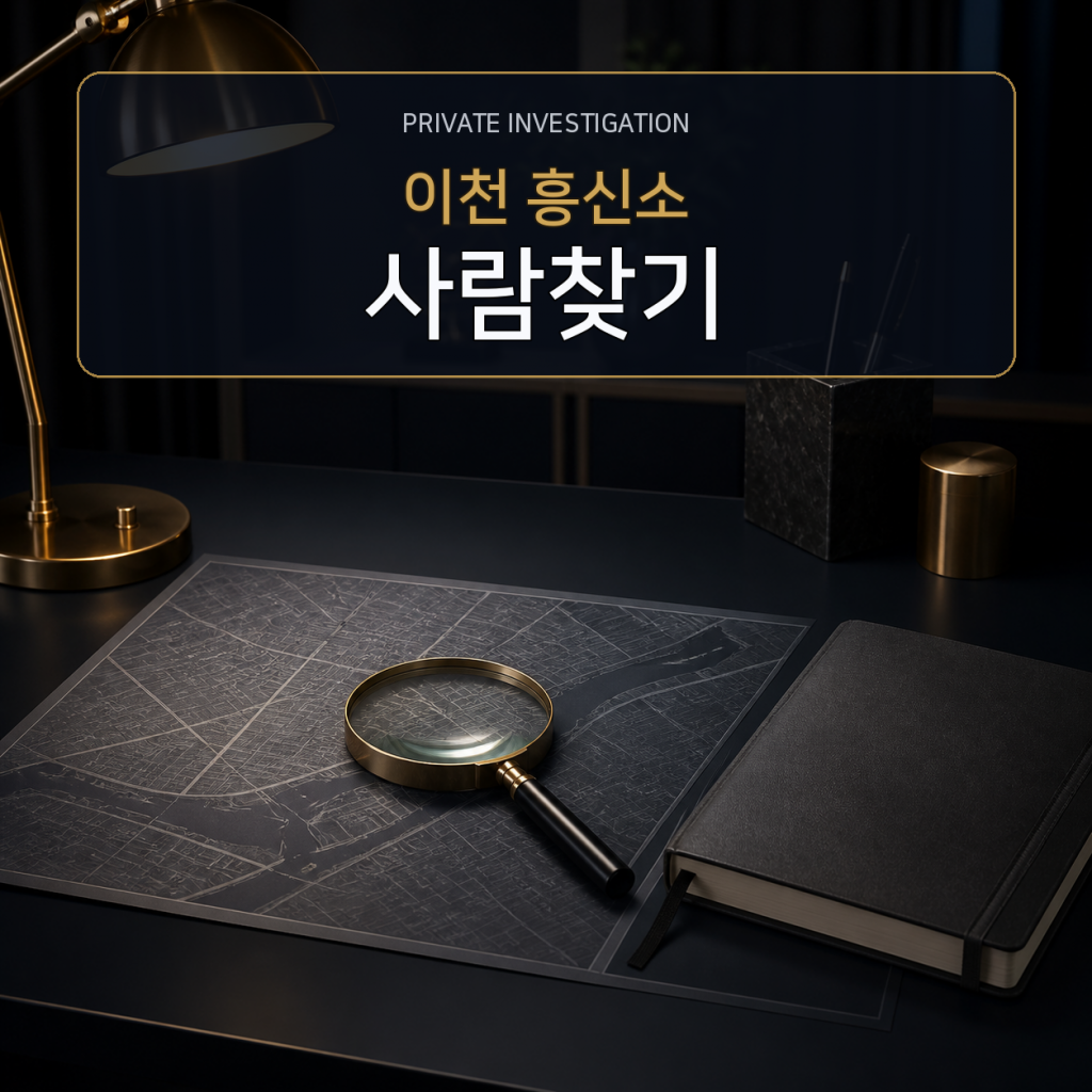 이천 사람찾기·소재파악 전문 흥신소