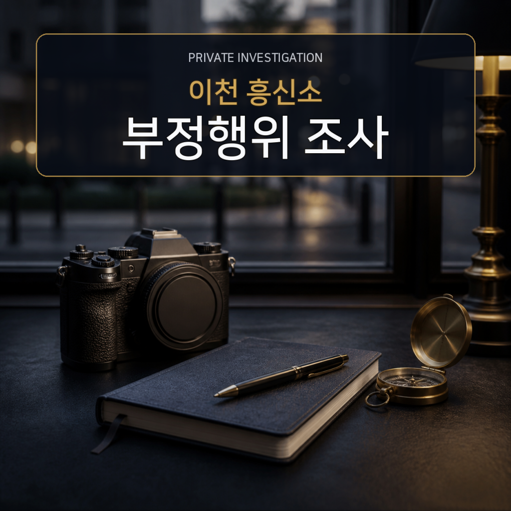 이천 부정행위 사실조사 전문 흥신소